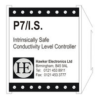 Hawker P7/I.S. Operating And Installation Instructions