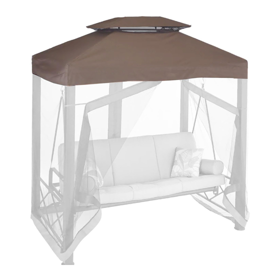 Numark MONTEREY 3-SEAT SWING/DAYBED Assembly Instructions Manual