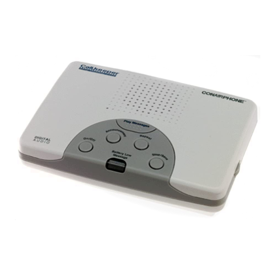 Conairphone TAD1212 Owner's Manual