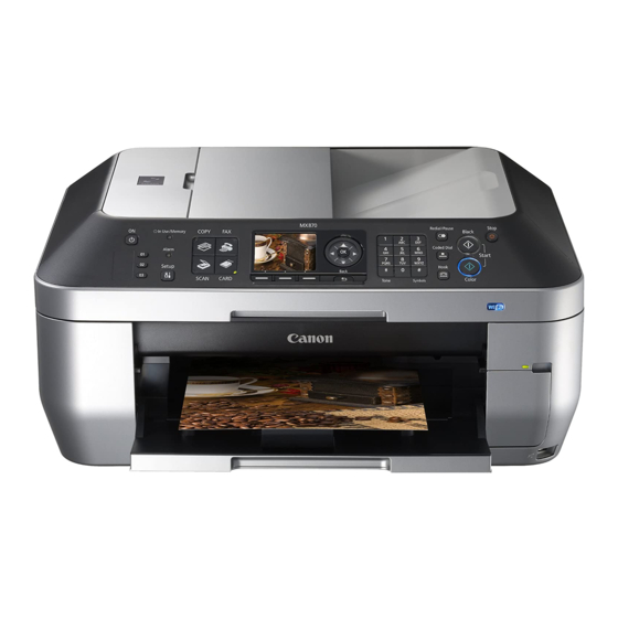 Canon PIXMA MP Series Installation/Troubleshooting Manual
