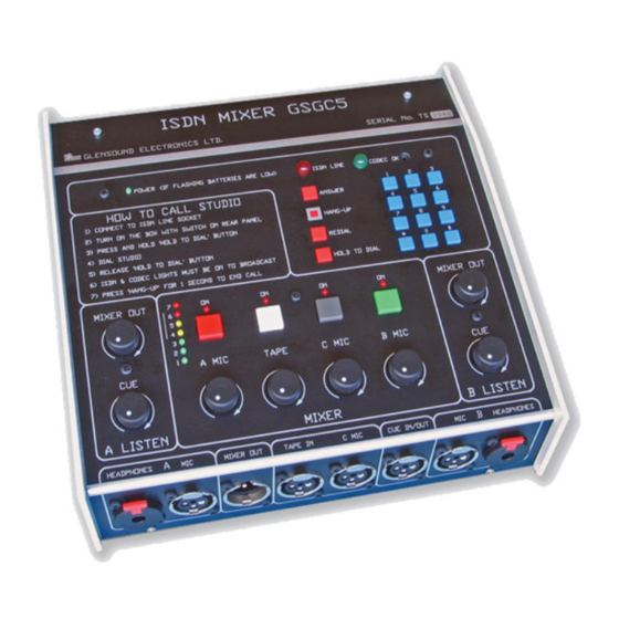 Glensound Electronics GSGC4X Manuals