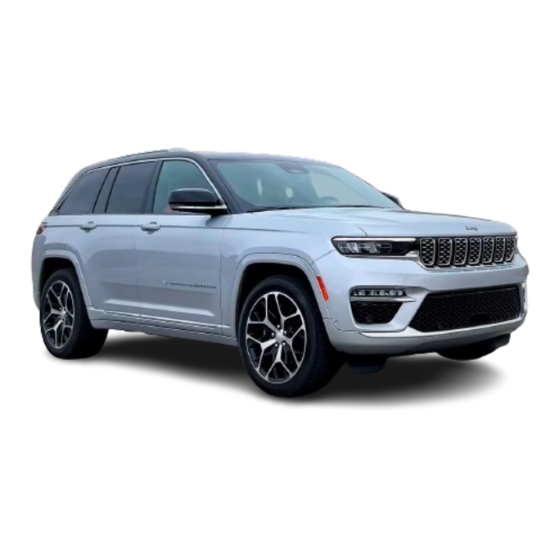 Jeep GRAND CHEROKEE 2023 Information Manual