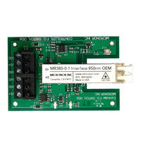 Micronor MR380-0 Instruction Manual