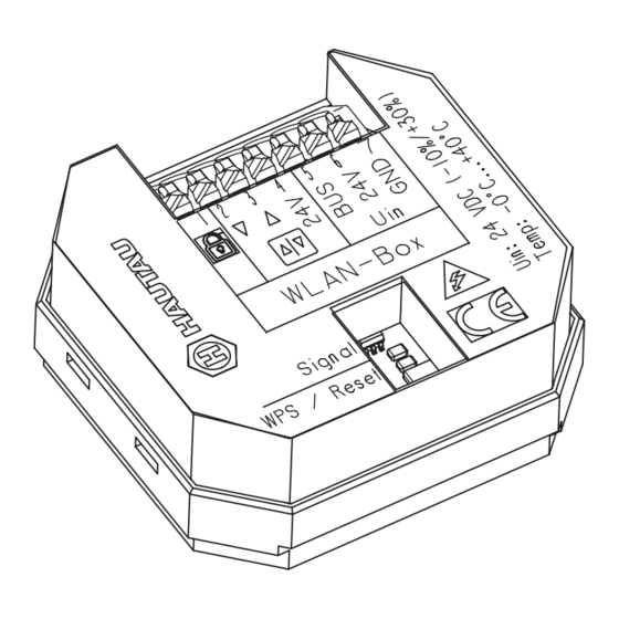 Maco HAUTAU WLAN-Box Control Unit Manuals