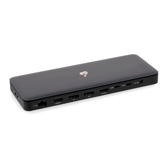 IOGear Dock Pro GUD4C8K3 Installation Manual