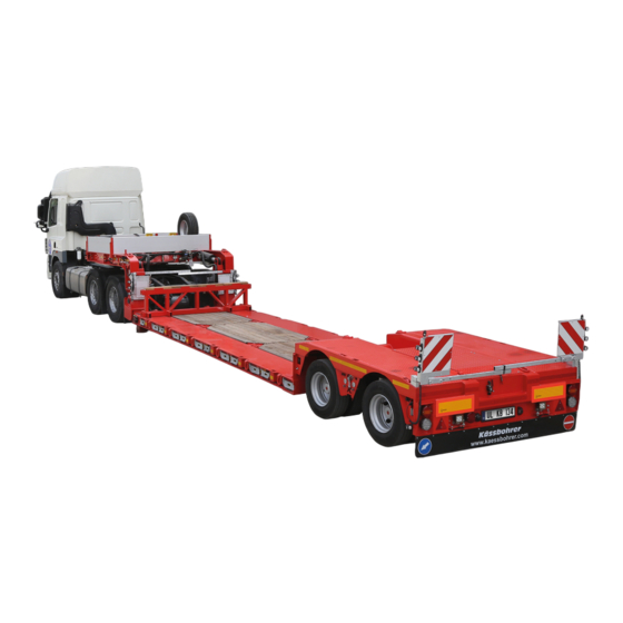 Kässbohrer LOW-LOADER Series User Manual