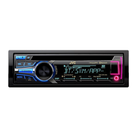 JVC KD-R85MBS Instruction Manual