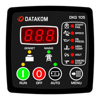 Datakom DKG-105 User Manual