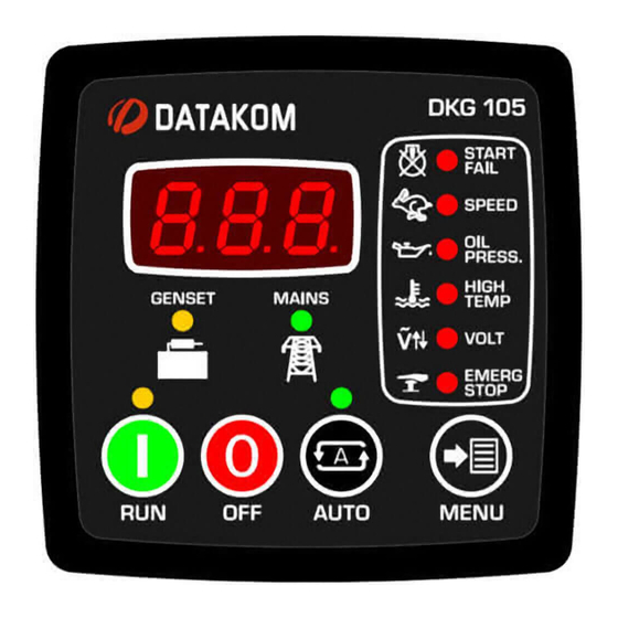 Datakom DKG-105 Manuals