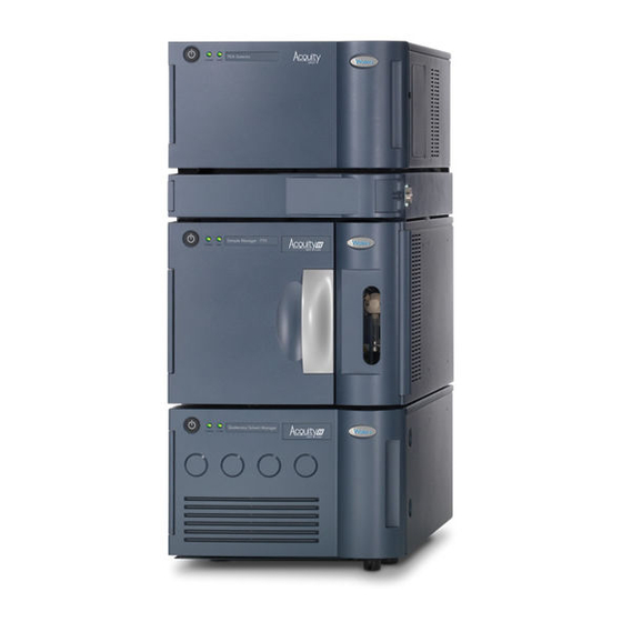 Waters ACQUITY System Manual
