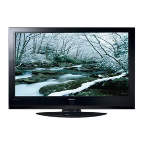 Samsung HP-S4273 Owner's Instructions Manual