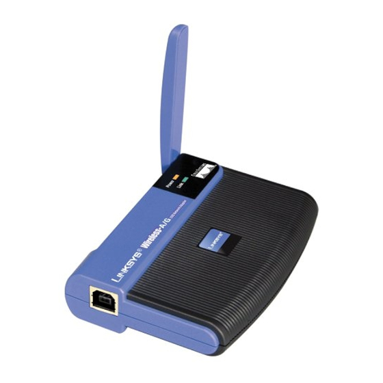 Linksys WUSB54AG User Manual