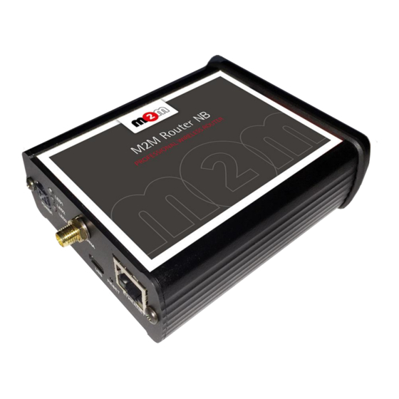 WM Systems M2M Router NB User Manual