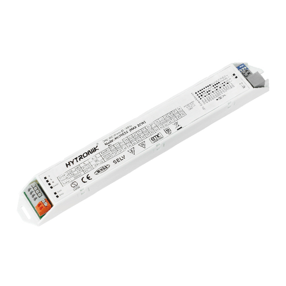 Hytronik HED1025 Manual