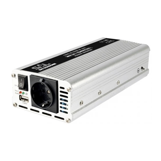 Somogyi Elektronic SAI Series Inverter Manuals