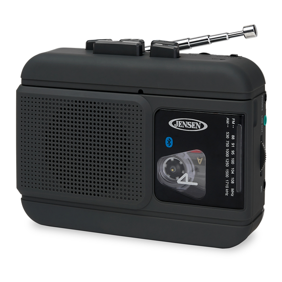 Jensen MCR-60 User Manual