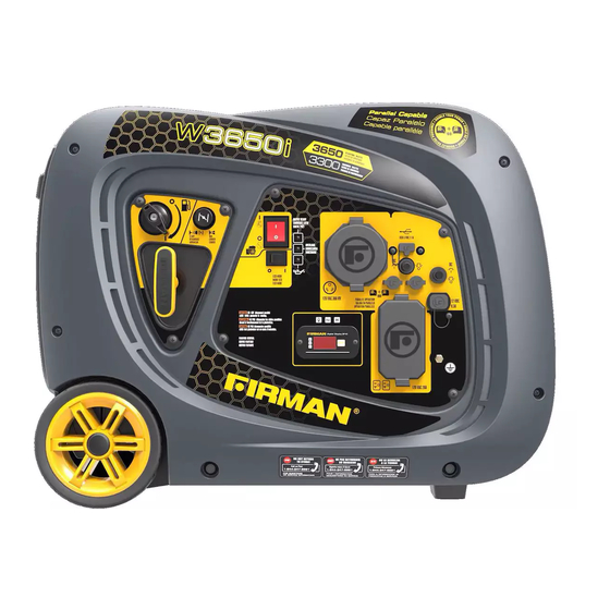 Firman W03381 Owner's Manual