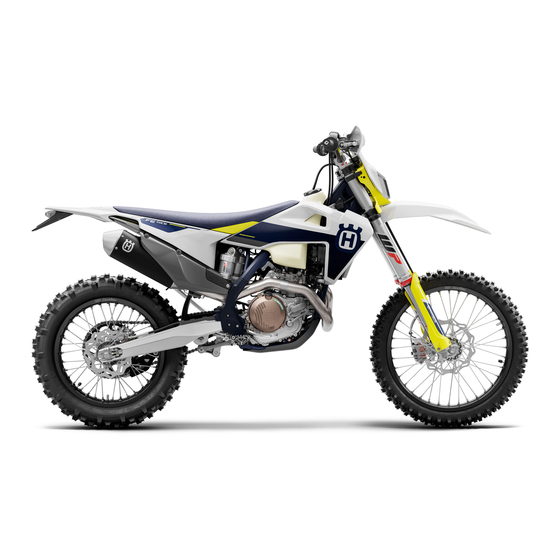 Husqvarna FE 450 2021 Manuals