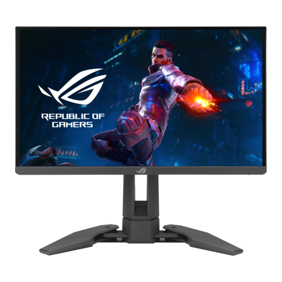 Asus ROG SWIFT PRO User Manual