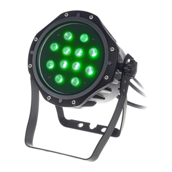 Stairville Outdoor Stage PAR 12x4W Quad User Manual