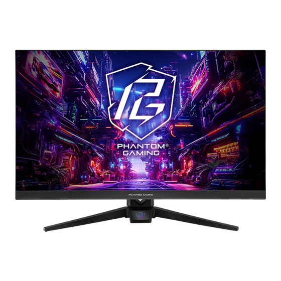ASROCK PG27FFT1A User Manual