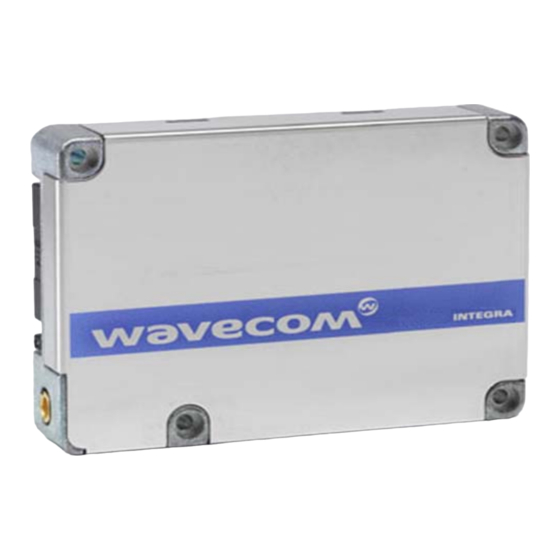 Wavecom Integra M2106+ Manuals