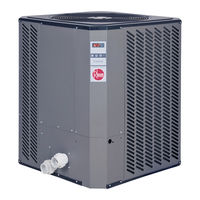 Rheem M6350tiHC Installation And Operating Instructions Manual