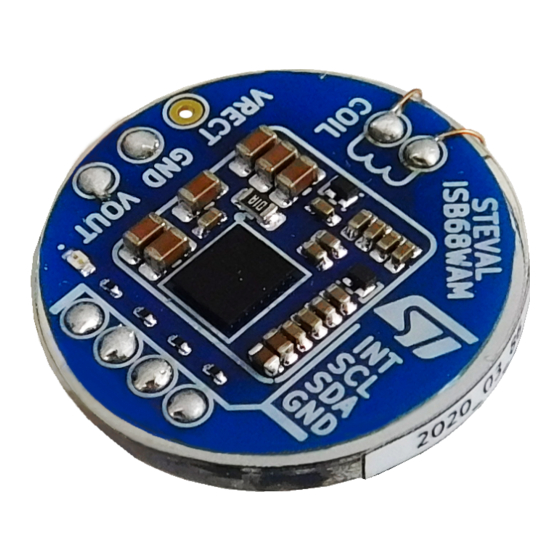 ST STEVAL-ISB68WA User Manual