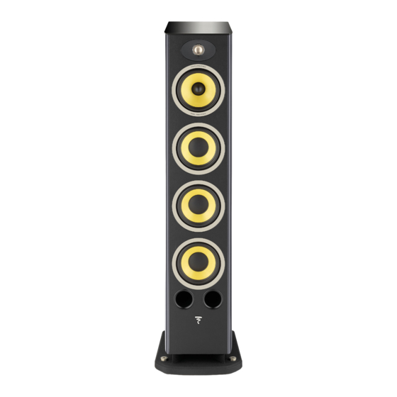 Focal ARIA K2 936 Floorstanding Speaker Manuals