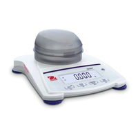 OHAUS SJX622 Quick Start Manual