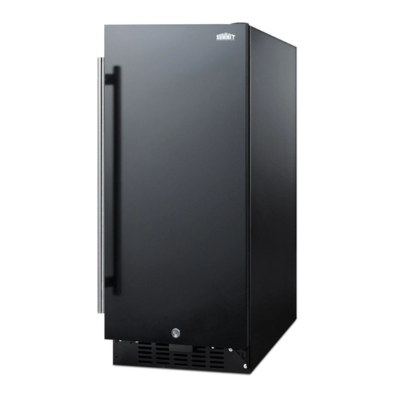 Summit Professional FF1532X Instruction Manual