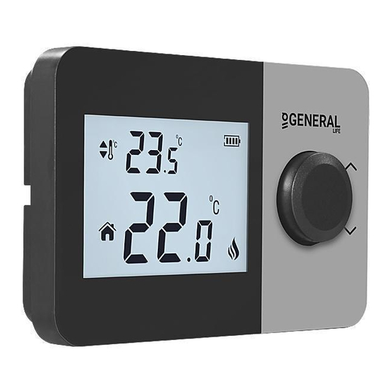 GENERAL LIFE isipark HT260S - Digital Room Thermostat Manual