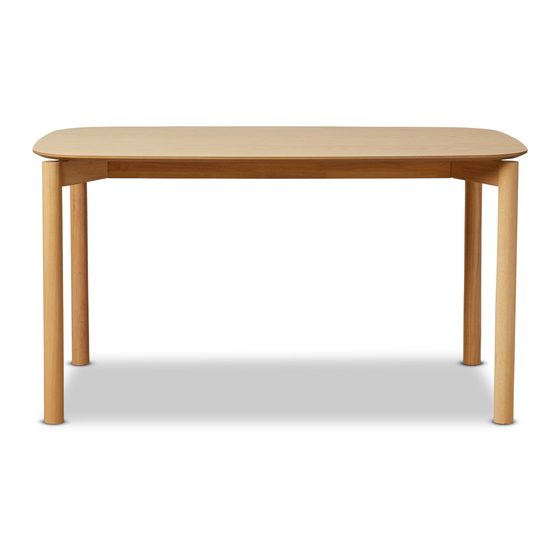 Mocka Leon Dining Table Assembly Instructions