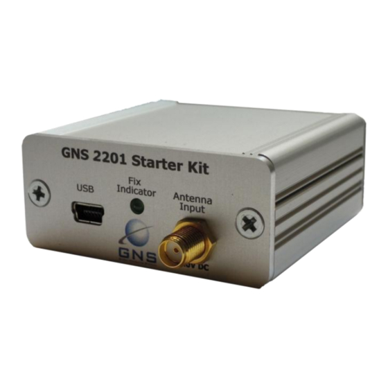 GNS 2201 StarterKit Manuals