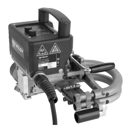 WELDY miniwelder tex1 Operating Manual