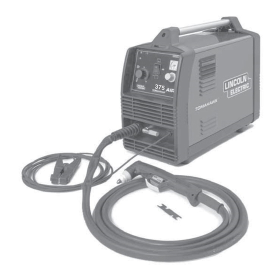 Lincoln Electric TOMAHAWK 375 AIR Service Manual