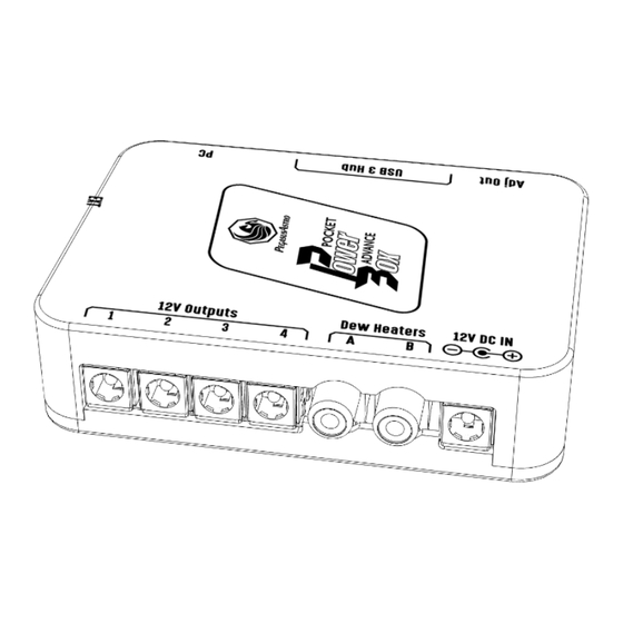 PEGASUSASTRO POCKET POWERBOX ADVANCE Manuals