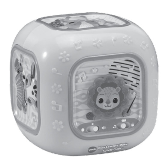 VTech Busy Learners Music Activity Cube Instruction Manual