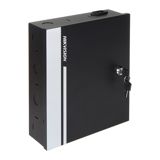 HIKVISION DS-K2802 Quick Start Manual