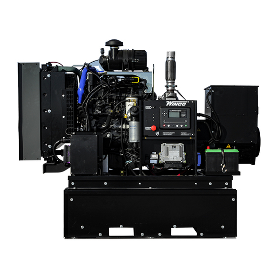 Winco DE50F4 Installation And Operator's Manual