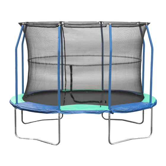 Jumpking 8ft x 11.5ft Oval Combo User Manual