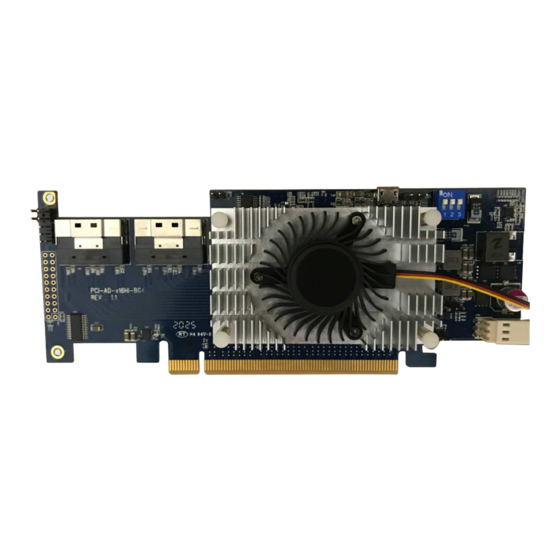 Serial Cables PCI4-AD-x16HI-BG4 User Manual