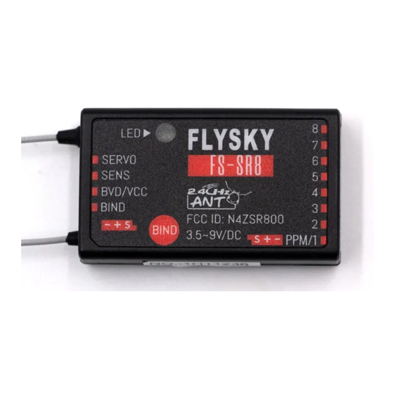 FlySky FS-SR8 Manual
