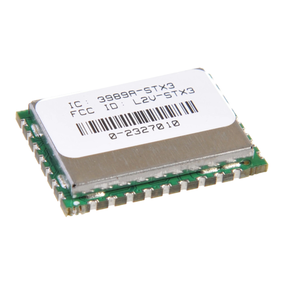 Globalstar STX3 User Manual