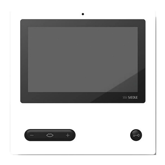 SSS Siedle AVP 870-0 Product Information