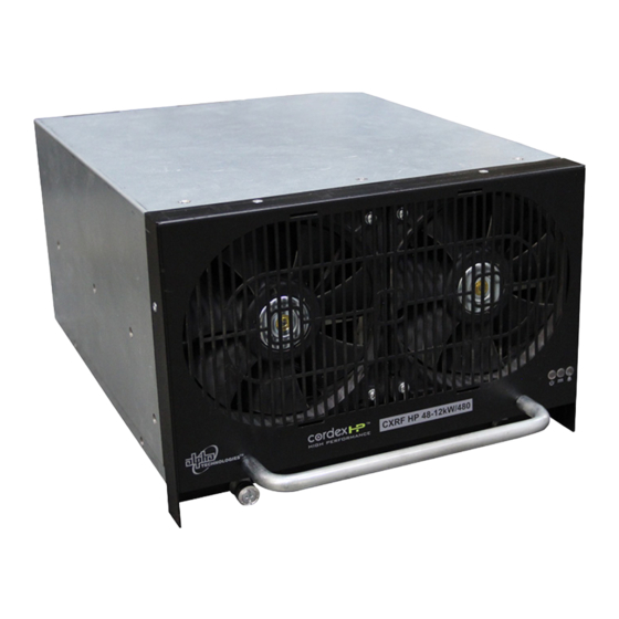 Alpha Technologies Cordex HP 48-12kW/480 Manuals