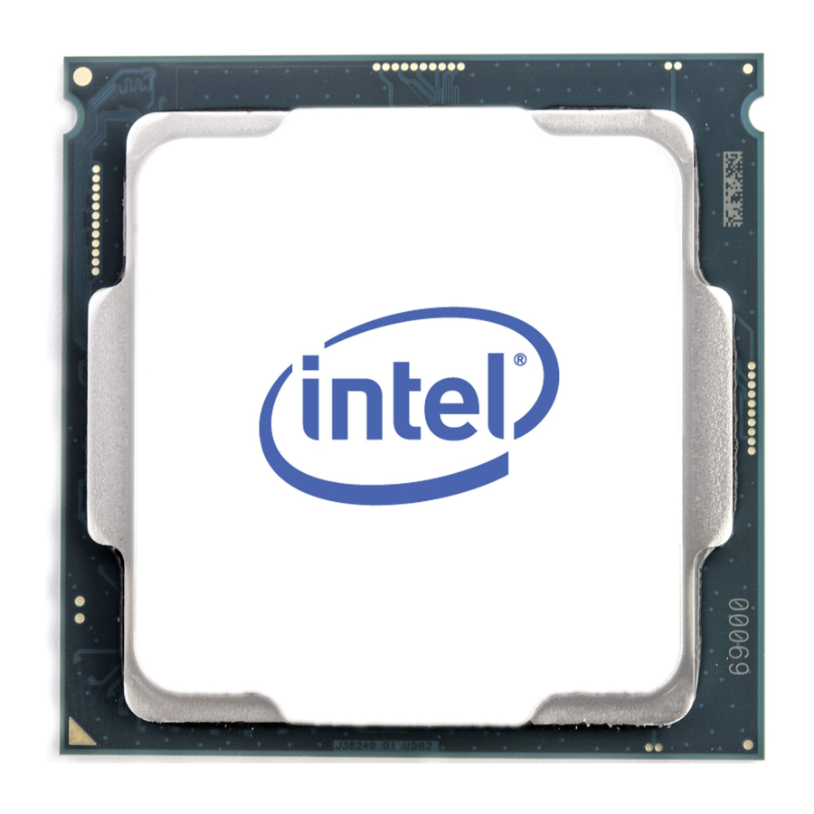 Intel Core i7, Core i7-9700F Manual