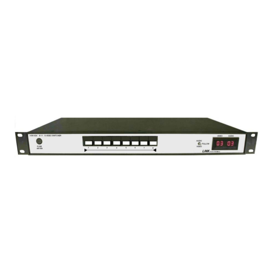 Link electronics VSW-824 Specification Sheet