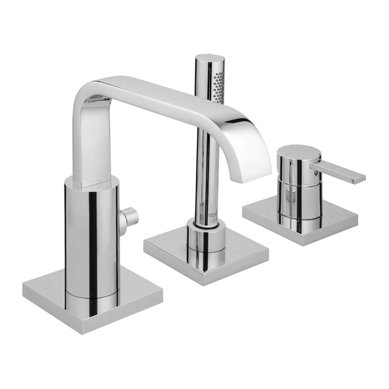 Grohe Allure 19316 Manuals