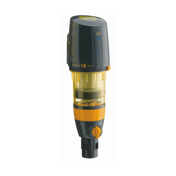SYR Drufi+ max DFR Instructions For Use Manual